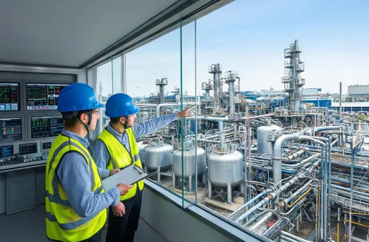 Energy processing plant equipment